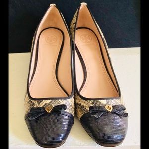 Tory Burch, size 10 leather shoes NWT